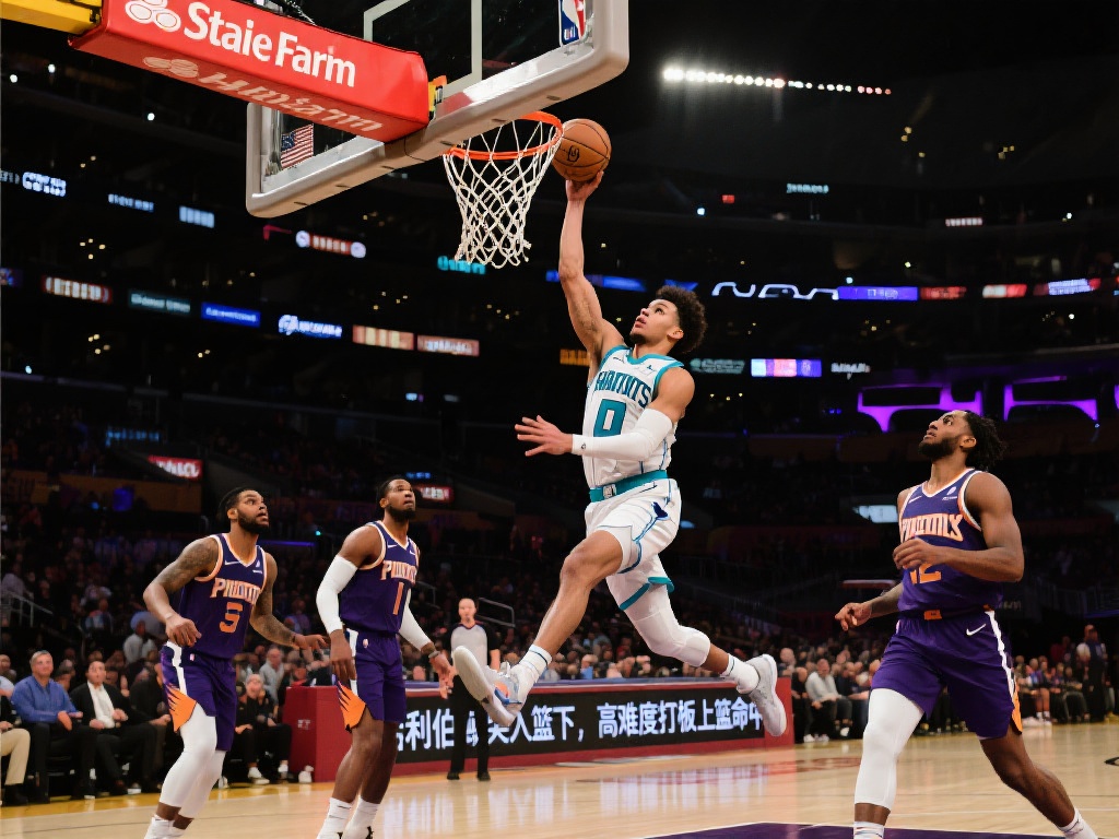 哈利伯顿闪耀篮下 高难度打板绝妙命中 篮球场上总能让人心潮澎湃,尤其是那些令人